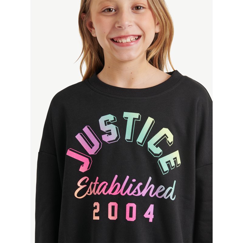 Justice Girls EDF Crew Sizes XS - XLP
