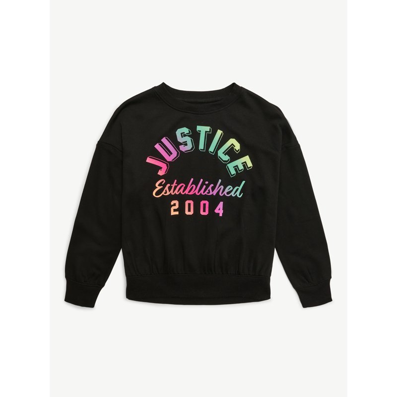Justice Girls EDF Crew Sizes XS - XLP