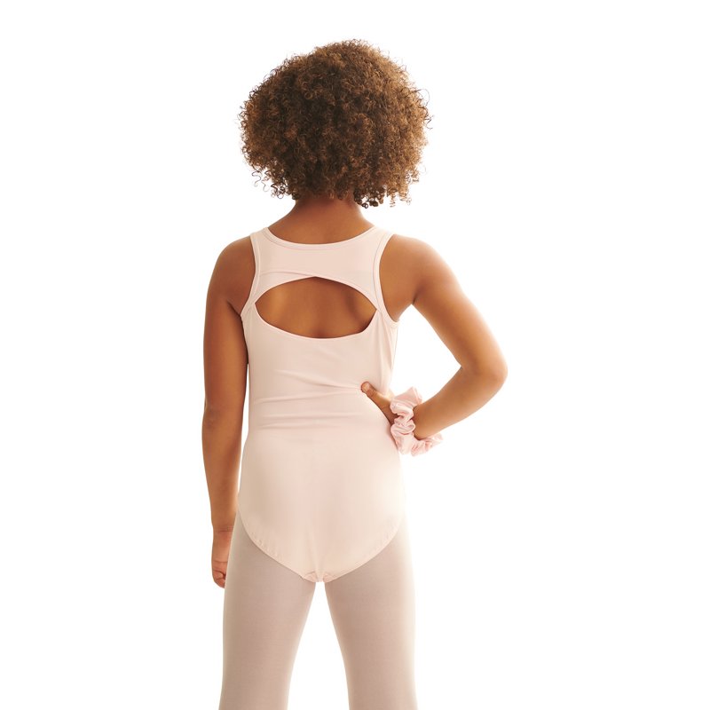 Justice Girls Keyhole Gymnastic Leotard For Dance And Practice Sizes XS-XL