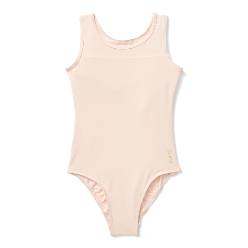 Justice Girls Keyhole Gymnastic Leotard For Dance And Practice Sizes XS-XL