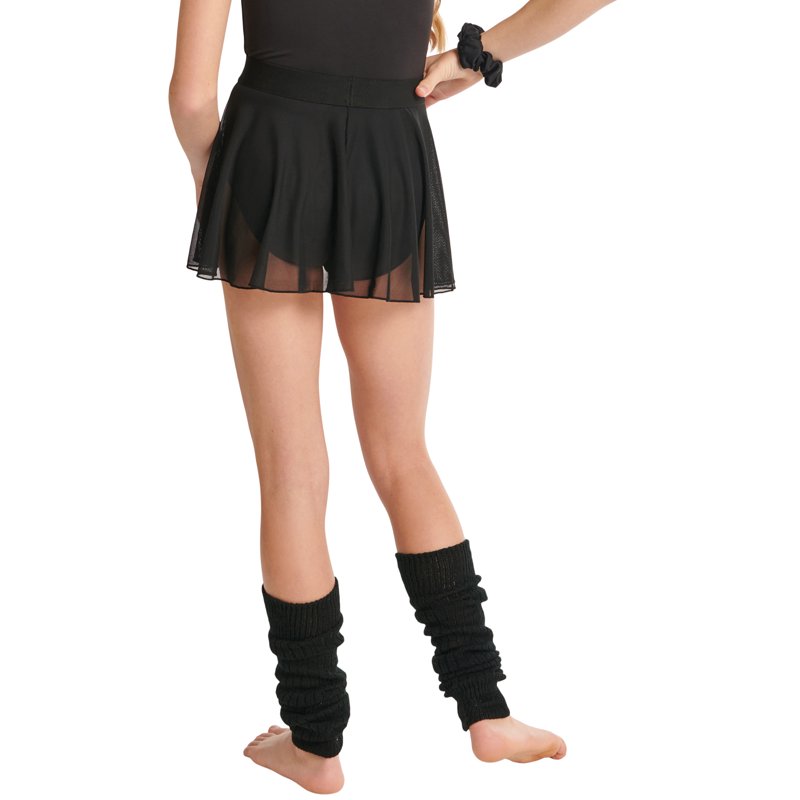 Justice Girls Lighweight Soft Black Ballet Dance Skirt Sizes XS-XL