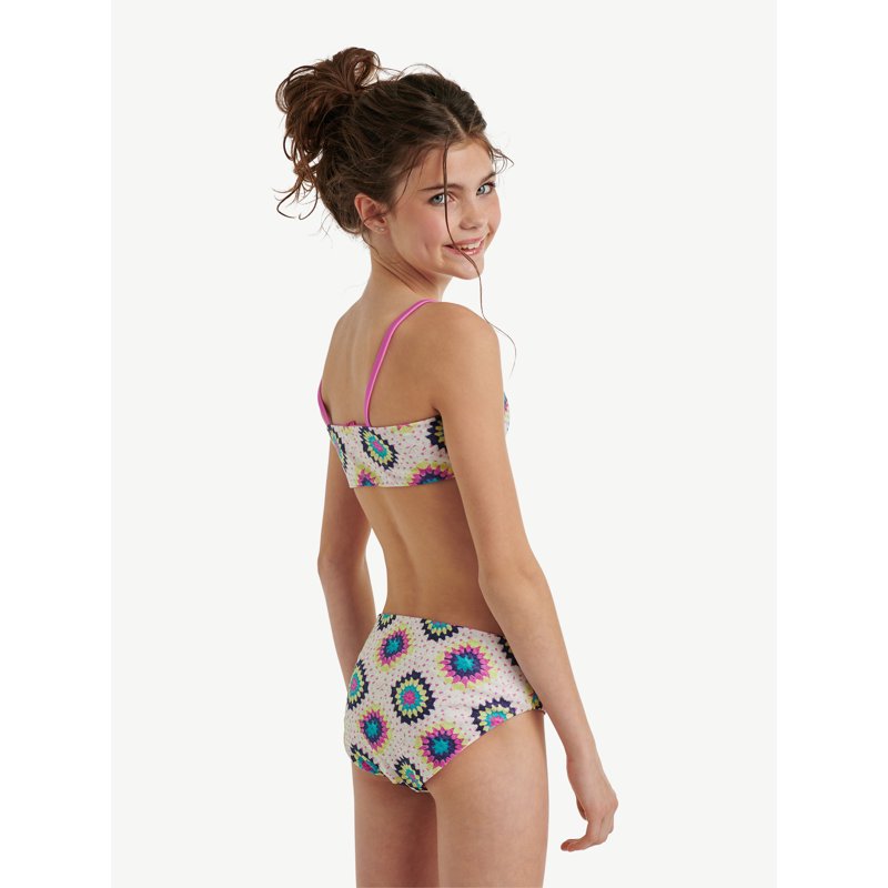 Justice Girls Reversible Bikini Swimsuit 2 Piece Sizes XS-XL