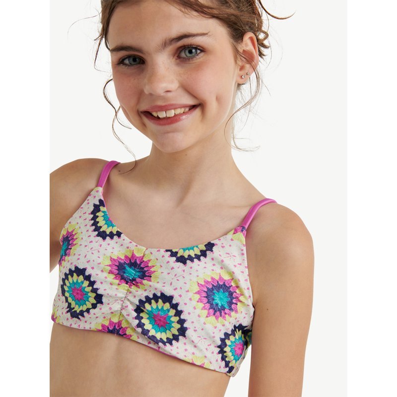 Justice Girls Reversible Bikini Swimsuit 2 Piece Sizes XS-XL