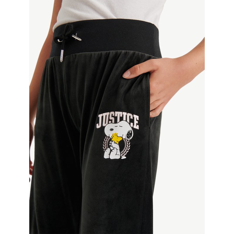 Justice X Snoopy Girls Velour Jogger Sizes XS - XLP