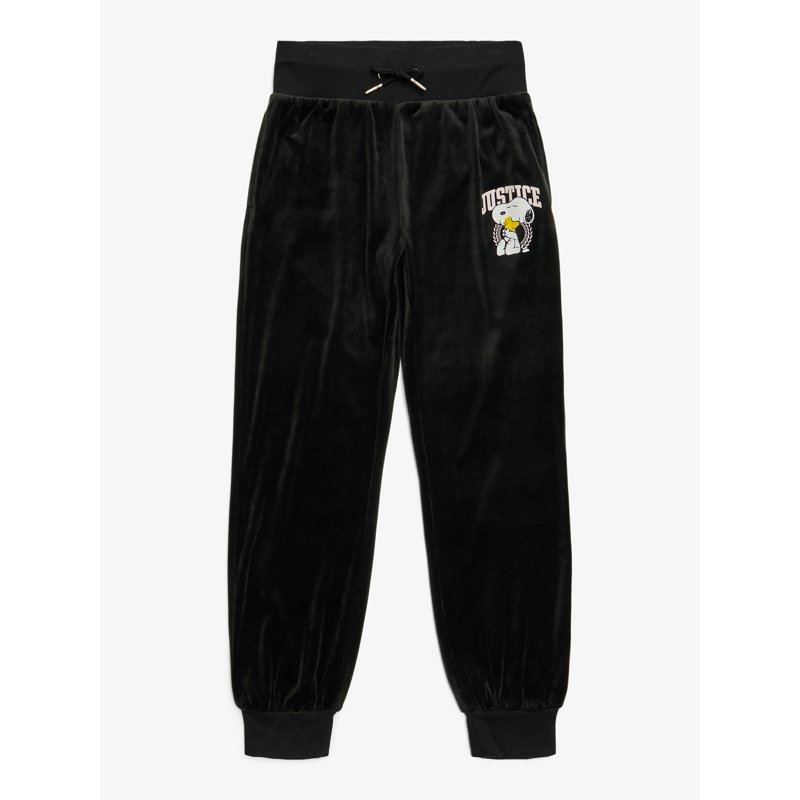 Justice X Snoopy Girls Velour Jogger Sizes XS - XLP