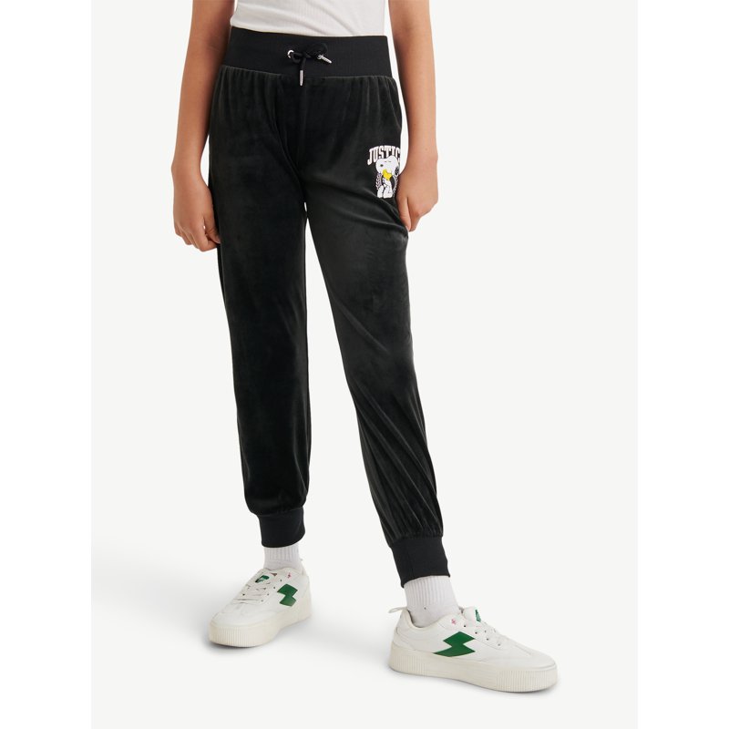 Justice x Snoopy Girls Velour Jogger Sizes XS - XLP