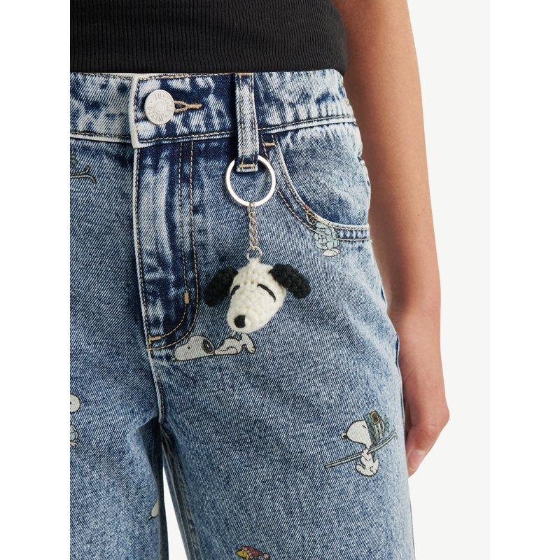 Justice X Snoopy Girls Wide Leg Jean Sizes 6-18 Slim & Plus