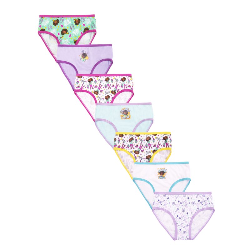 Karma's World Girls Underwear Brief 7-Pack Sizes 6-8