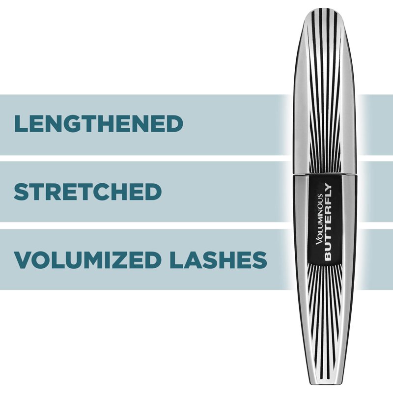 L'Oreal Paris Voluminous Butterfly Mascara Blackest Black