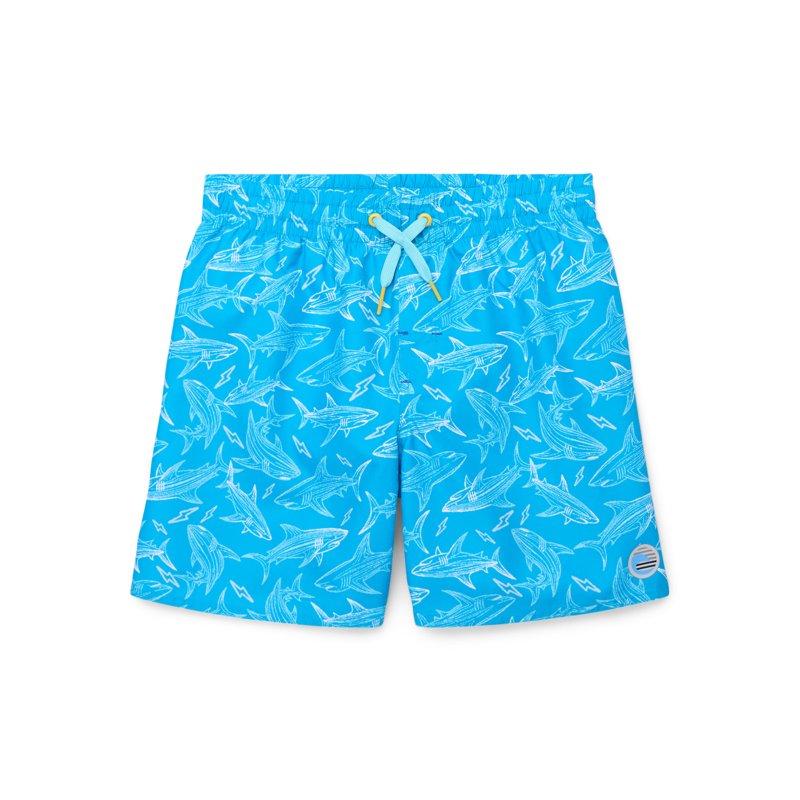 Laguna Boys Flash Shark Swim Trunks with UPF50 Sizes 4-20