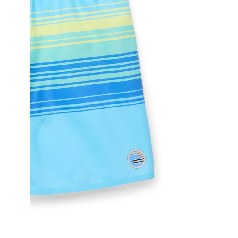 Laguna Boys Midway Stripe Volley Swim Trunks Sizes 8-16