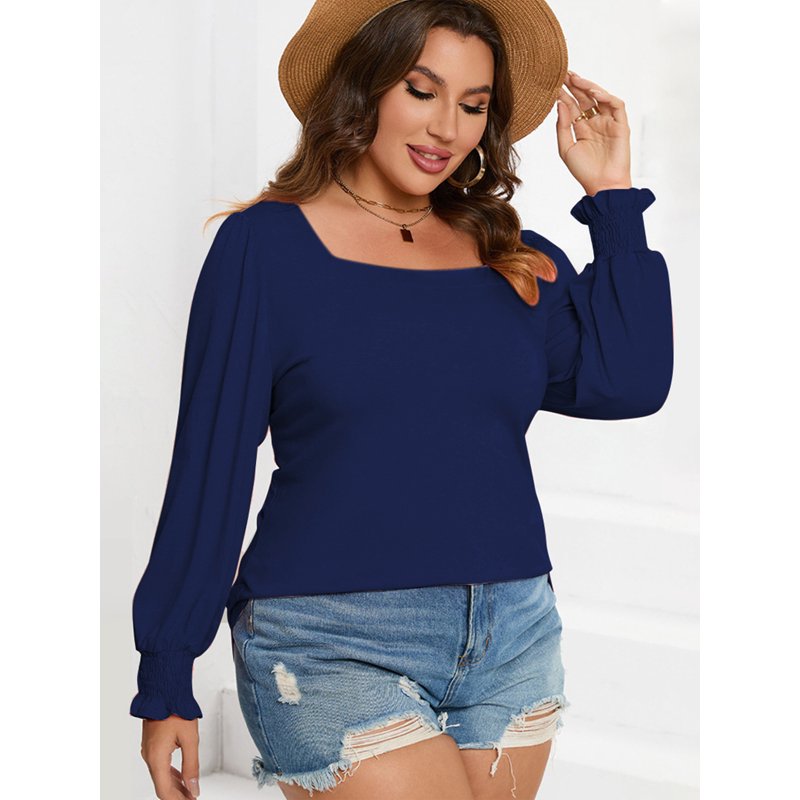 LANREMON Women Casual Zip Up Hoodies Crew Neck Long Sleeve Tops Fall Shirts Crewneck Color Block Button Pullover Tshirts Tunics Plus Size