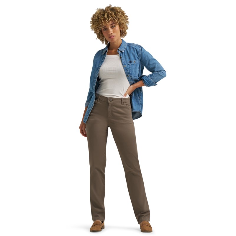 Lee® Women's Relaxed Fit Straight Leg Pant Sizes 2-18