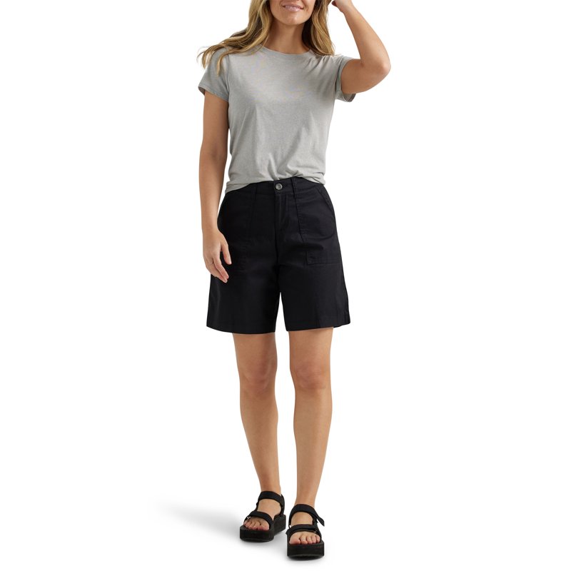 Lee® Women's Ultra Lux Comfort With Flex-to-Go Utility Bermuda Short
