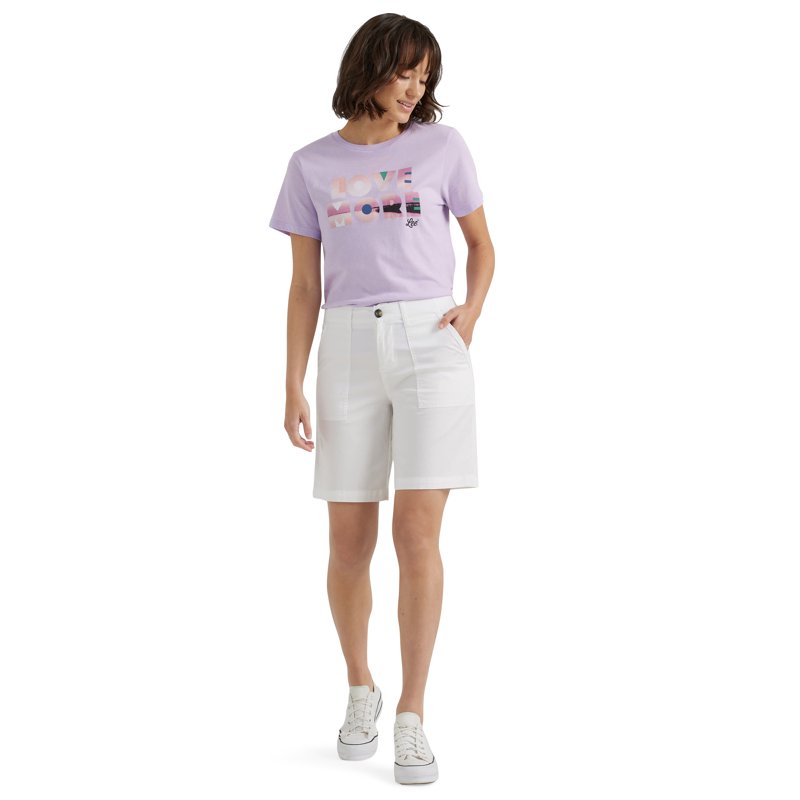 Lee® Women's Ultra Lux Comfort With Flex-to-Go Utility Bermuda Short