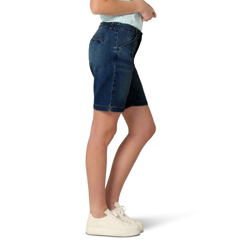 Lee Women's Midrise 9" Chino Shorts Sizes 0-18