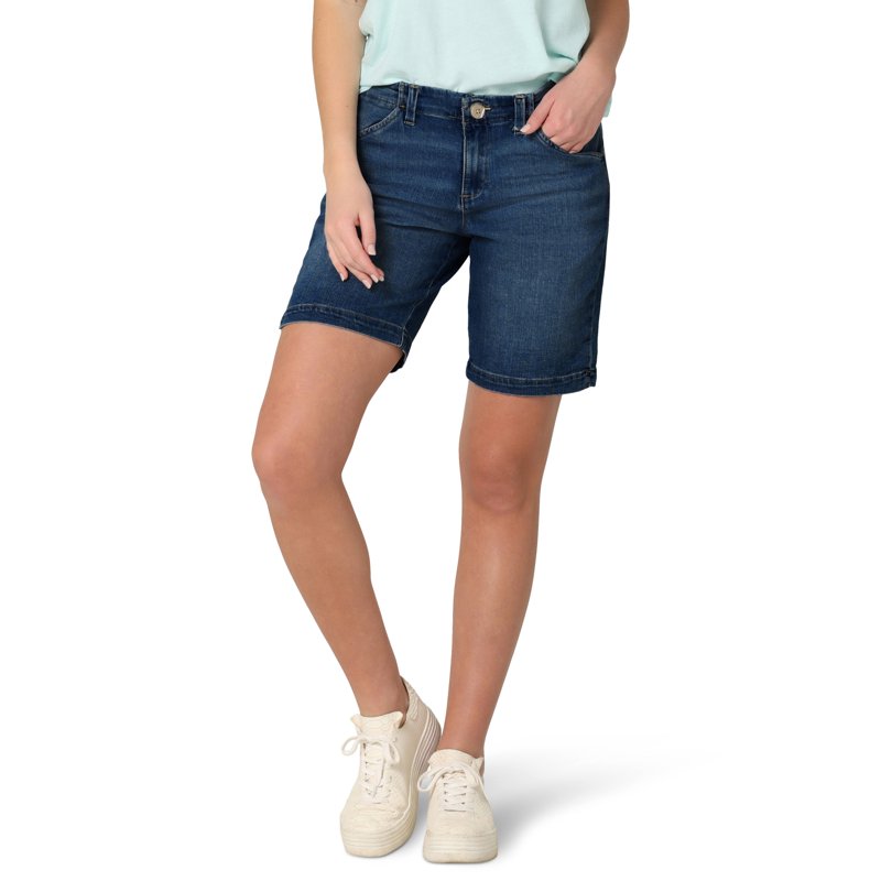 Lee Women's Midrise 9" Chino Shorts Sizes 0-18