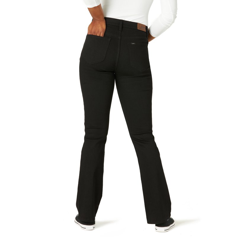 Lee Women's Midrise Bootcut Jean Available In Regular Short Long Inseams Sizes 2-22