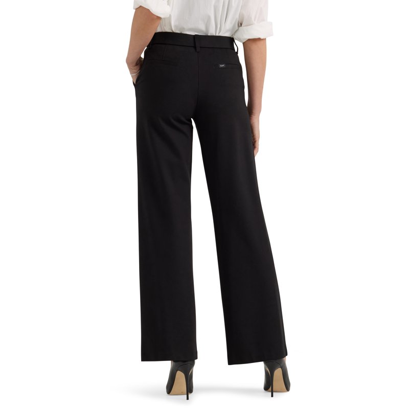 Lee Women's Ultra Lux Comfort Any Wear Wide Leg Pant