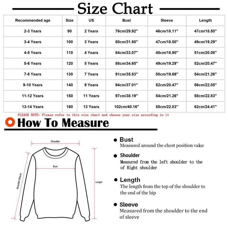LEKWK Clothes For Kids Crew Neck Sweatshirts Girl Funny Tunic Pullover Girls Sweaters Size 14-16 Hoodies For Teen Girls Trendy Preppy Ropa De Mujer