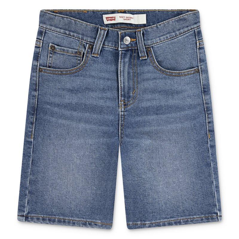 Levi Red Tab Boys 510 Skinny Fit Denim Shorts Sizes 4-20