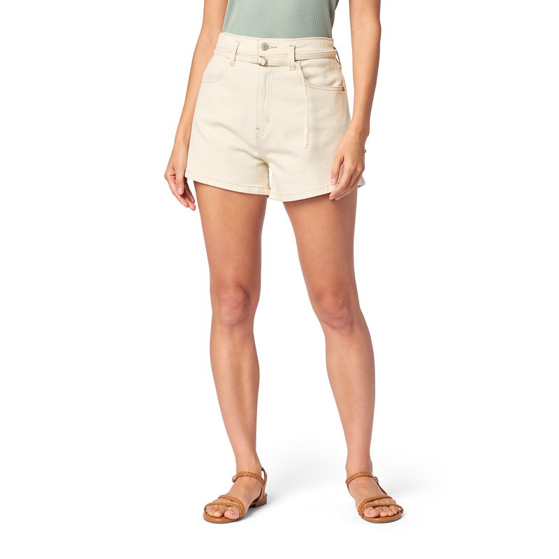 Levi Strauss Signature Women's Vintage A-Line Belt Shorts Sizes 0-14