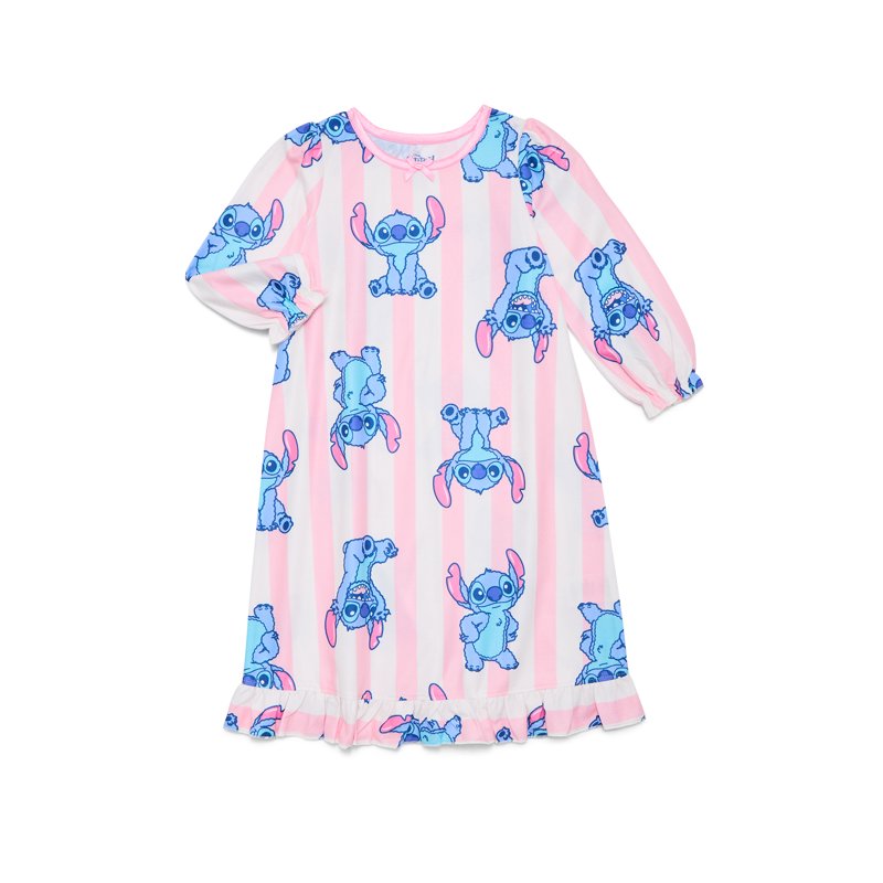Lilo and Stitch Toddler Girls Pajama Nightgown Sizes 2T-5T