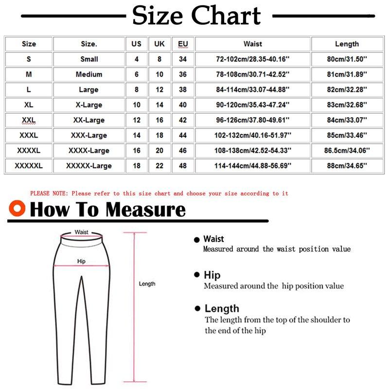 Linen Pants Women Summer Bohemian Plus Size Elastic Loose Straight Wide Leg Capris Fashion Casual High Waisted Solid Color Flowy Pants With Pocket S-5XL On Clearance