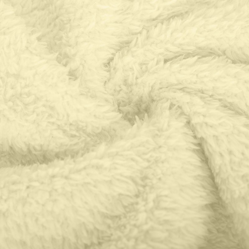 Little Girls Fuzzy Hoodies With Pocket Half Zip Up Pullover Sweater Warm Loose Sherpa Fleece Hooded Sweatshirt (12 Months Yellow)