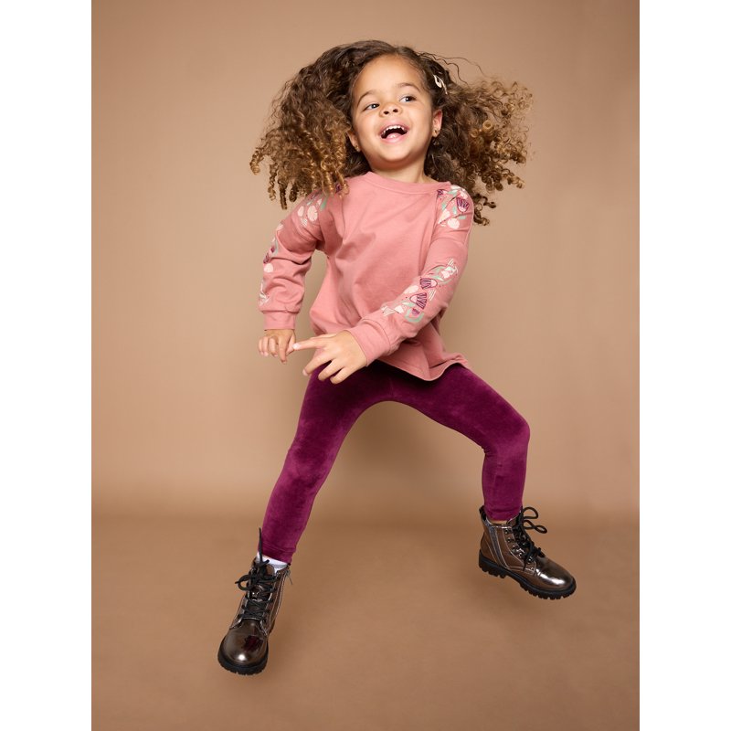 Little Star 100% Organic Cotton 6Pc Toddler Girl Outfit Set