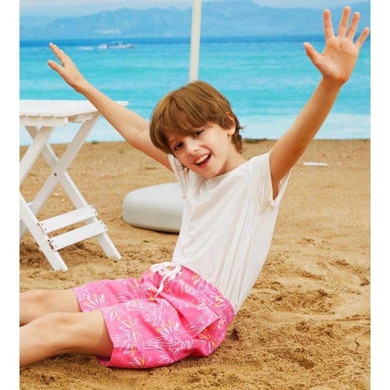 Lollipie Boys Swim Trunks Compression Liner Swim Shorts Quick Dry Bathing Suit With Boxer Brief Swimwear 7-20T
