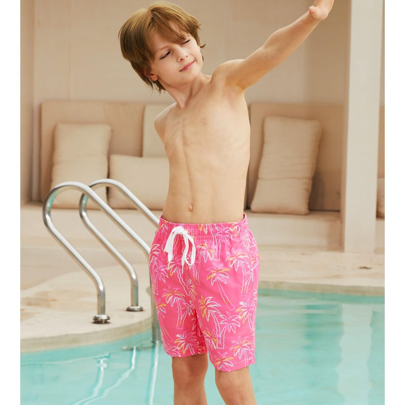Lollipie Boys Swim Trunks Compression Liner Swim Shorts Quick Dry Bathing Suit With Boxer Brief Swimwear 7-20T