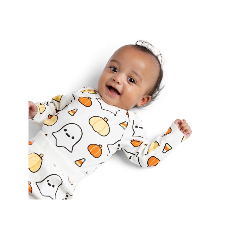 M+A By Monica + Andy Organic Cotton Gender Neutral First Moves Bodysuit + Groove Pant + Bib Set Sizes Newborn -24 Months