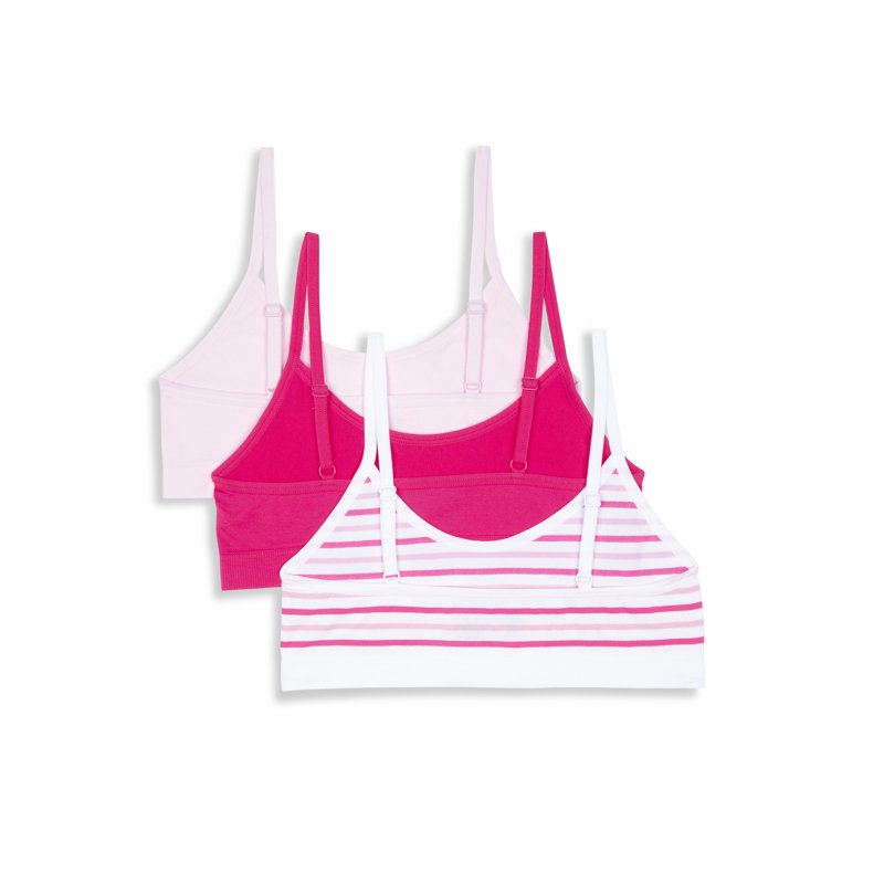 Maidenform Sweet Nothings Girls Pull-Over Scoop Neck Seamless Bra 3-Pack Sizes (S-XXL)