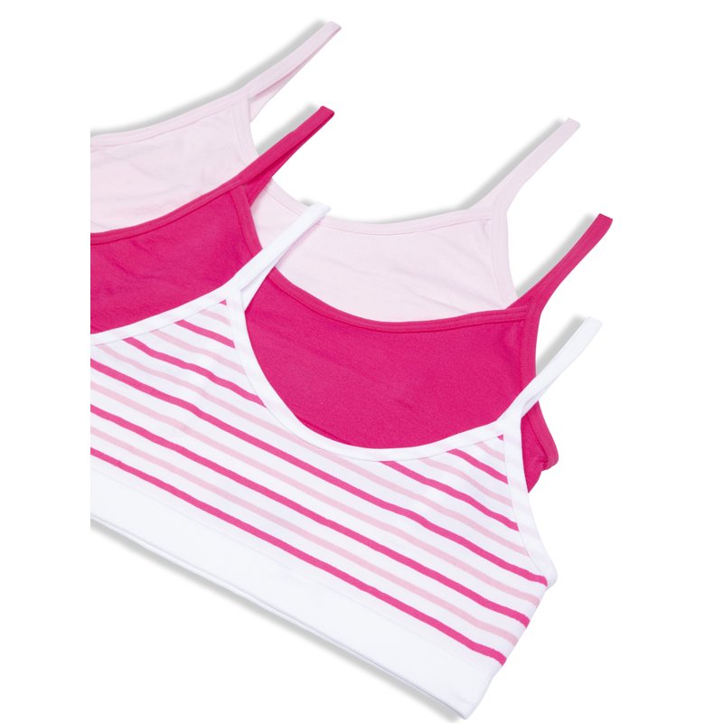 Maidenform Sweet Nothings Girls Pull-Over Scoop Neck Seamless Bra 3-Pack Sizes (S-XXL)