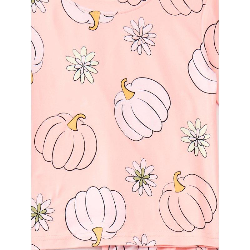 Major Cuddles Girls Long Sleeve Top And Pants Snug Fit Pajama Sleep Set 2-Piece Sizes 4-12