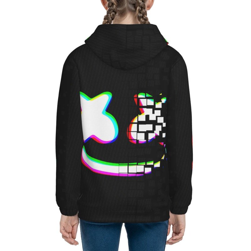 Marshmello Hoodies For Kids Hoody For Girl Boy Teenagers Hoody Youth Hoodie Kid Pullover Hooded Sweatshirt Large