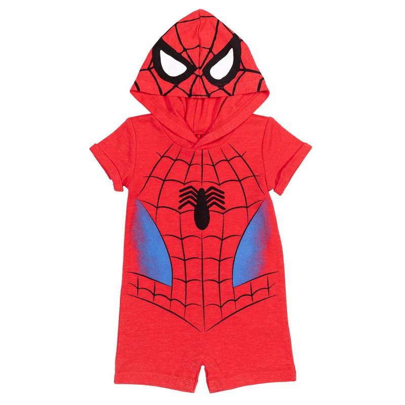 Marvel Avengers Spider-Man Cosplay Costume Romper Newborn to Toddler