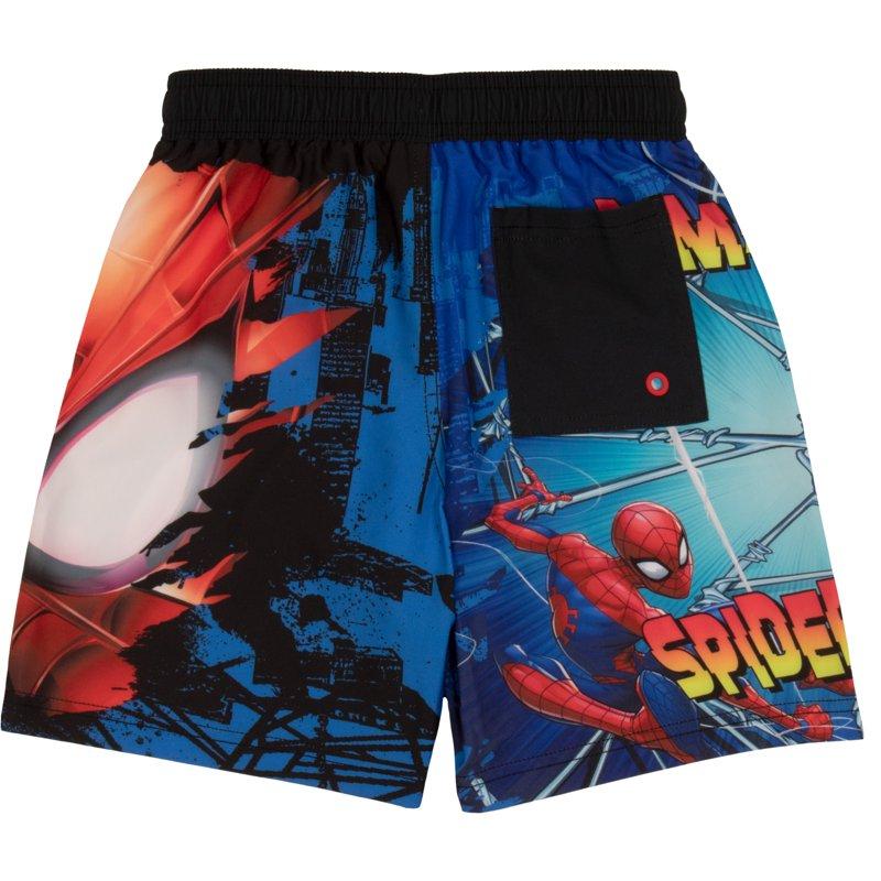 Marvel Spider-Man Swim Shorts For Boys Kids Swimwear SpiderMan Graphic Print Board Shorts (Size 4-12)