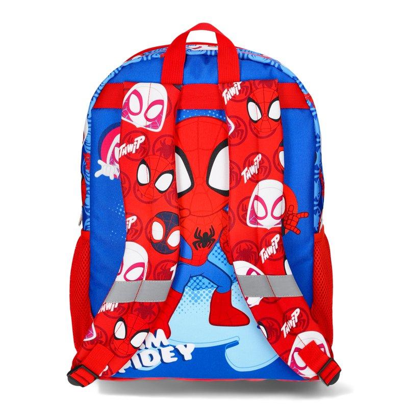 Marvel Spidey & Friends 6-Piece Backpack Set With Headphone - Blue
