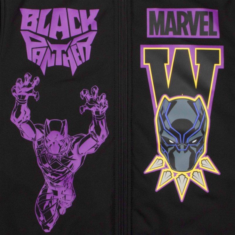 Marvel Superheroes Characters Boys Bomber Jacket Black Panther (Sizes 4-8)