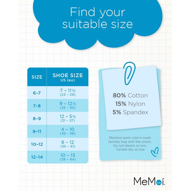 MeMoi Boys Cotton Dress Socks 3-Pack Navy 9-11