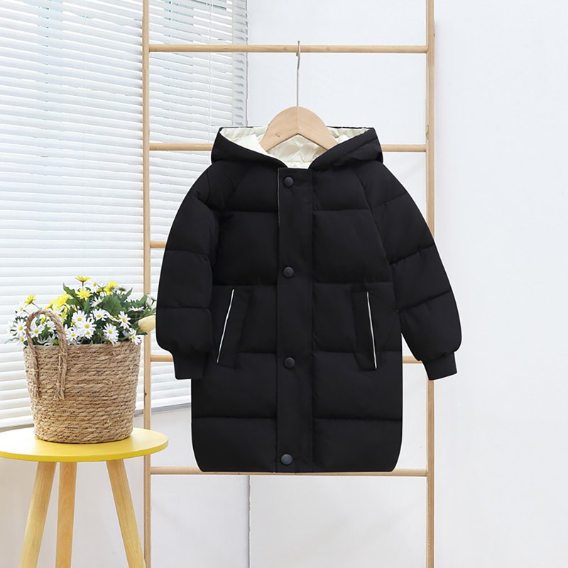 Mercatoo Kids Girls' Puffer Down Coat Winter Jacket Toddler Girls Long Cotton Padded Down Coat Overcoat For 3 To 9 Years