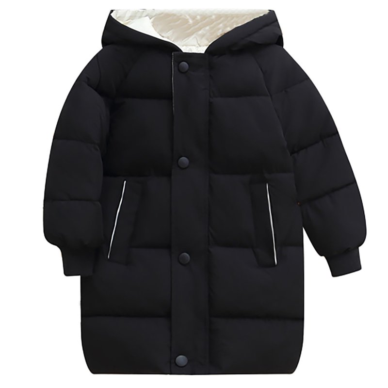 Mercatoo Kids Girls' Puffer Down Coat Winter Jacket Toddler Girls Long Cotton Padded Down Coat Overcoat for 3 to 9 Years