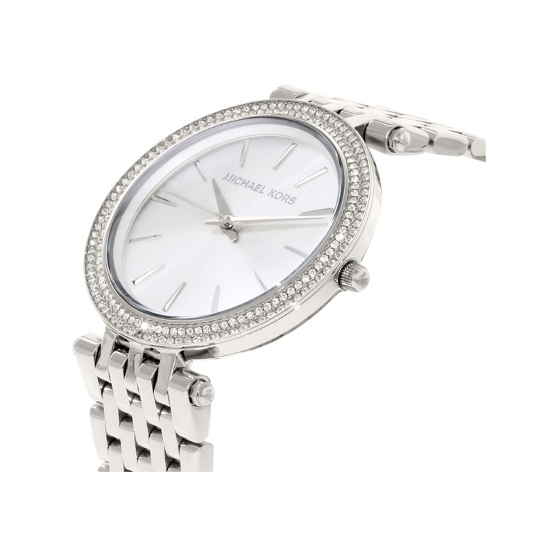 Michael Kors Women's Darci Pavé Stainless Steel Bracelet Watch 39mm MK3190