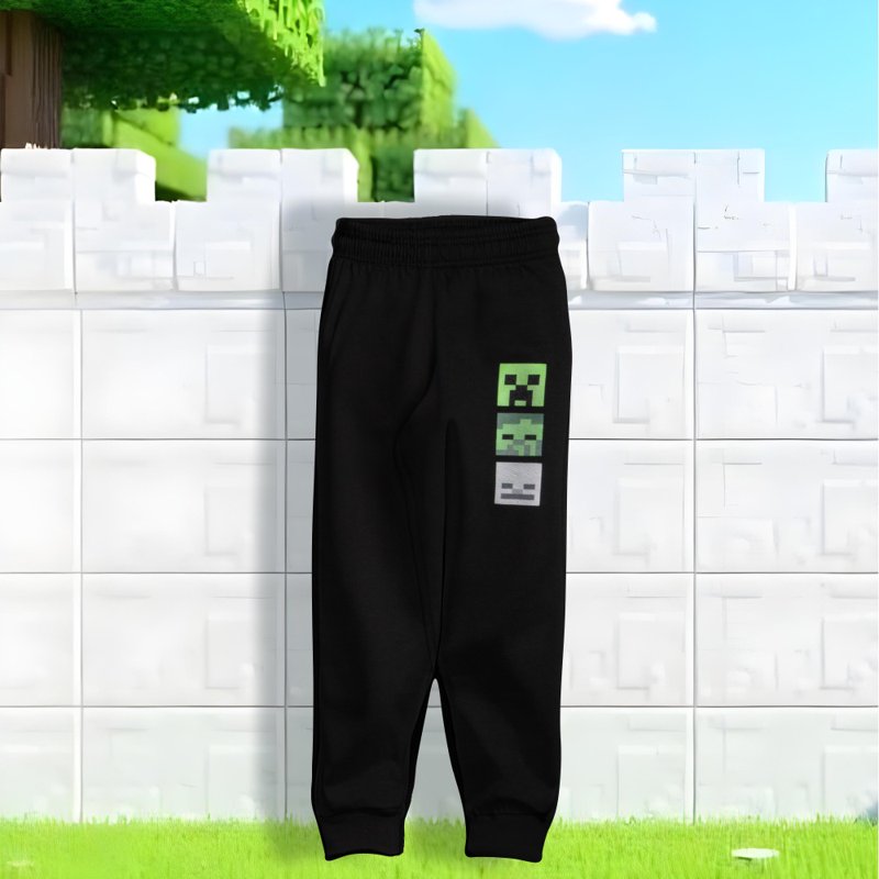 Minecraft Boys 2 Piece Fleece Pants Sets Pullover Hoodie And Jogger Set For Boys (Sizes 4-16)