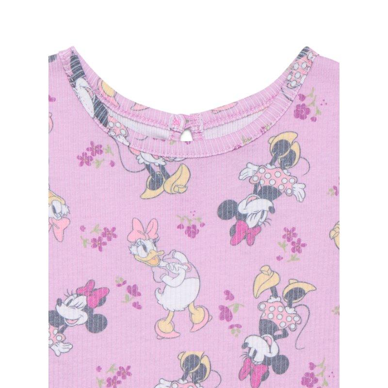 Minnie Mouse Baby Girls Tutu Bodysuit With Matching Headband Set 2 Piece Sizes Newborn-24M