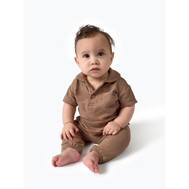 Modern Moments by Gerber Baby Boy Peter Pant Top and Pant Set Sizes 0/3 Months - 24 Months