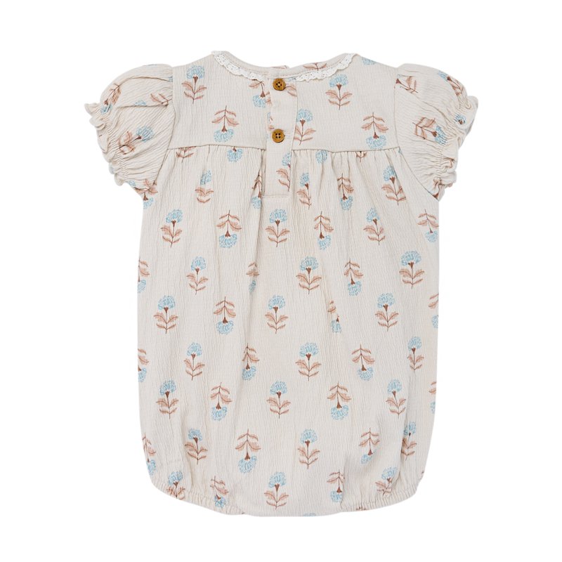 Modern Moments By Gerber Baby Girl Bubble Romper Sizes 0/3 Months - 24 Months