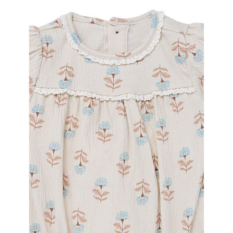 Modern Moments By Gerber Baby Girl Bubble Romper Sizes 0/3 Months - 24 Months